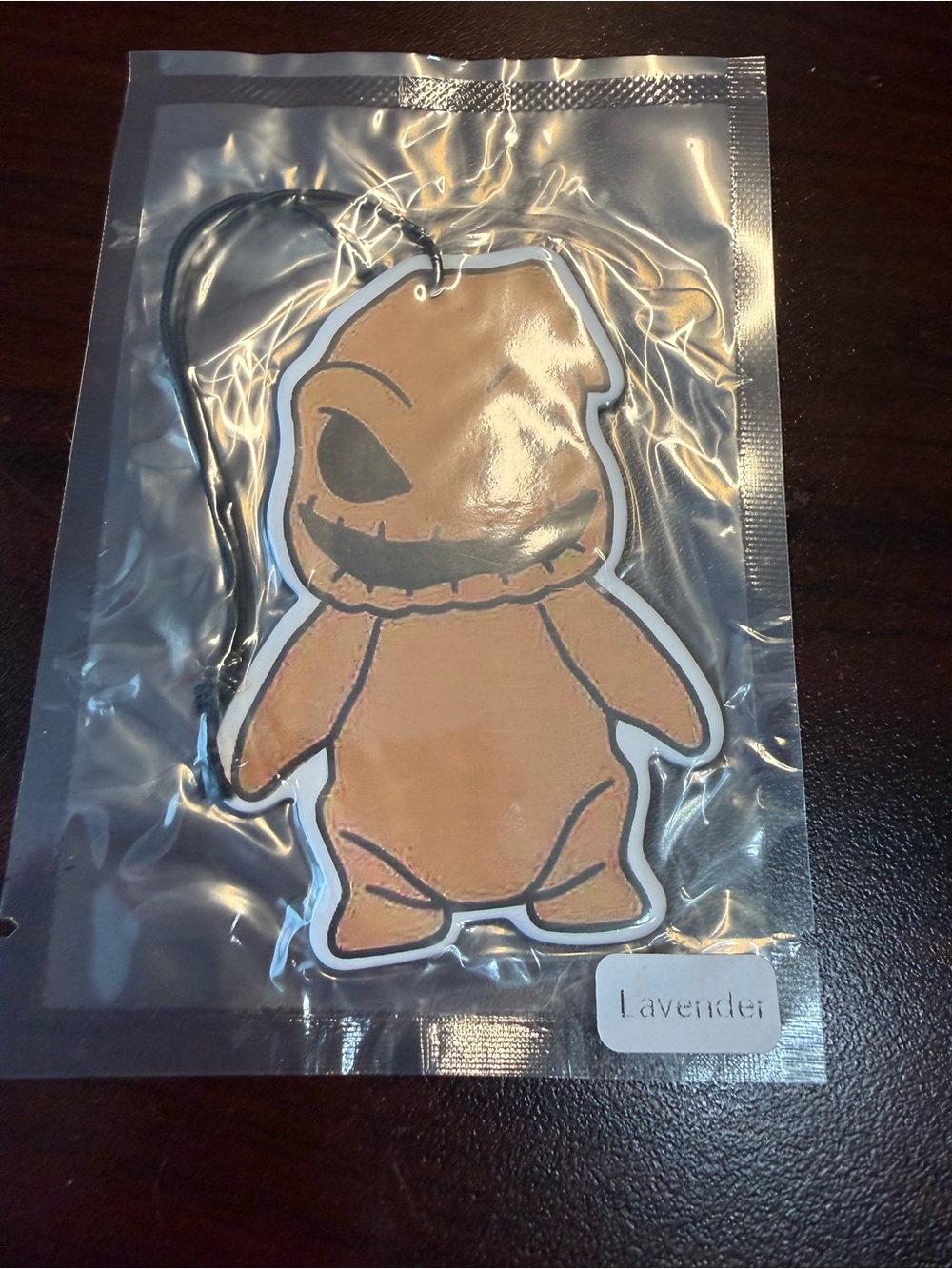 Lavender Kids Character Air Freshener - Brown Scented Tag